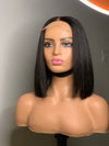 Glueless Lace Closure Human Hair Bob Wig