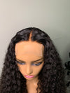 Glueless Deep Wave Human Hair Closure Wig